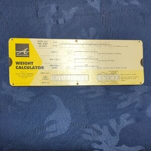 Atlas Steel Weight Calculator